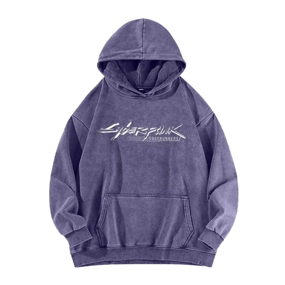 Cyberpunk Edgerunners Unisex Washed Hoodie 26 1  1341