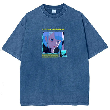 Cyberpunk Unisex Fit Washed T-Shirt 25 8 14781