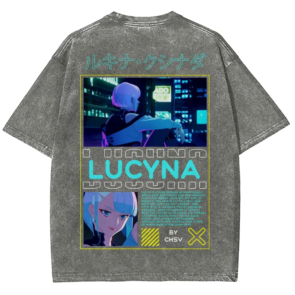 Cyberpunk Unisex Fit Washed T-Shirt 25 8 14781