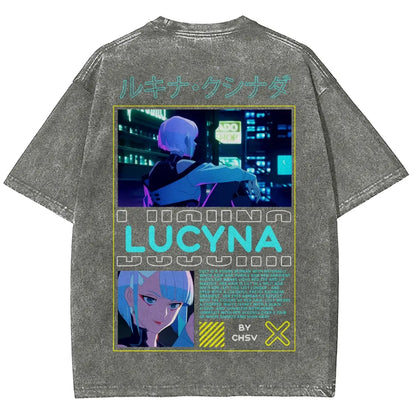 Cyberpunk Unisex Fit Washed T-Shirt 25 8 14781