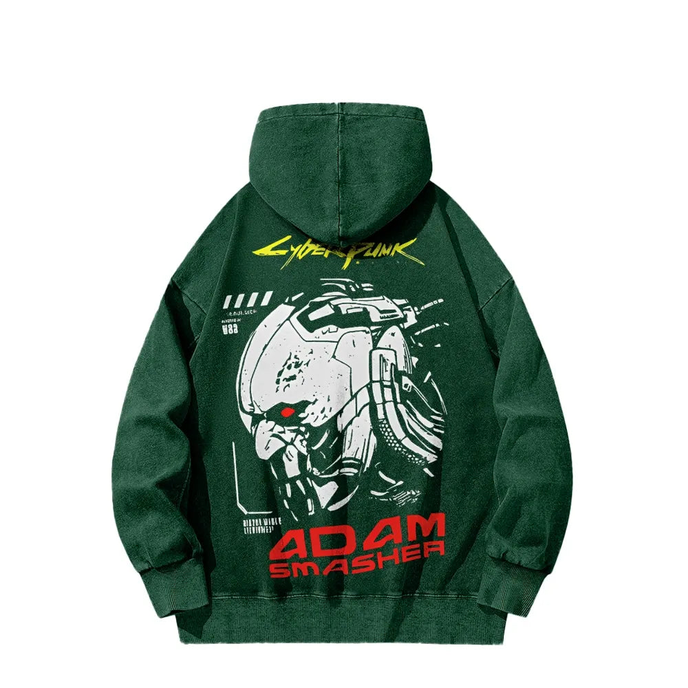 Cyberpunk Casual Washed Hoodie 25 8 1 861