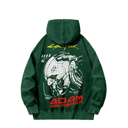 Cyberpunk Casual Washed Hoodie 25 8 1 861