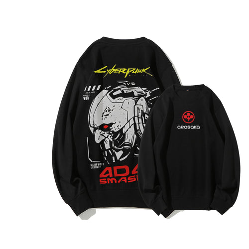 Cyberpunk Unisex Casual Printed Sweatshirt 25 8 1 8 9