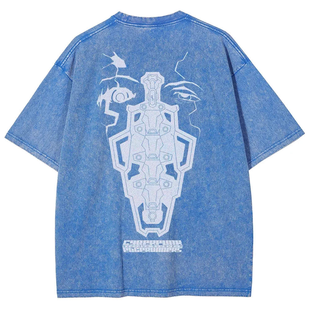 Cyberpunk Edgerunners Unisex Fit Washed T-Shirt 25 9 12 86