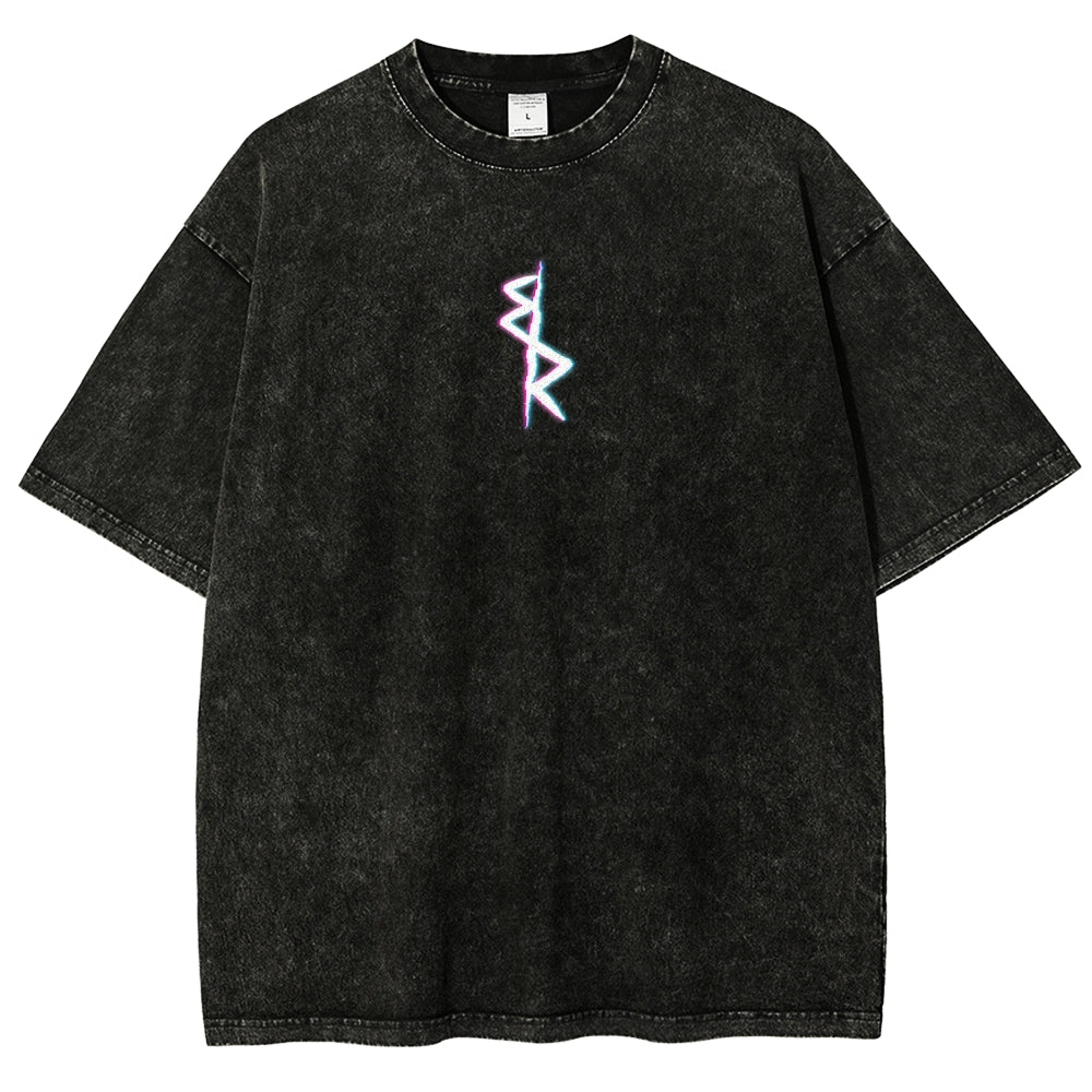 Cyberpunk Unisex Fit Washed T-Shirt 25 8  729