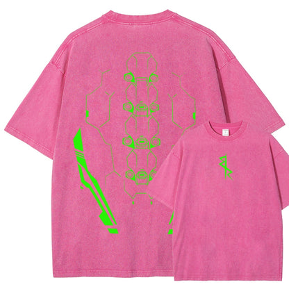 Cyberpunk Unisex Fit Washed T-Shirt 25 8 14597