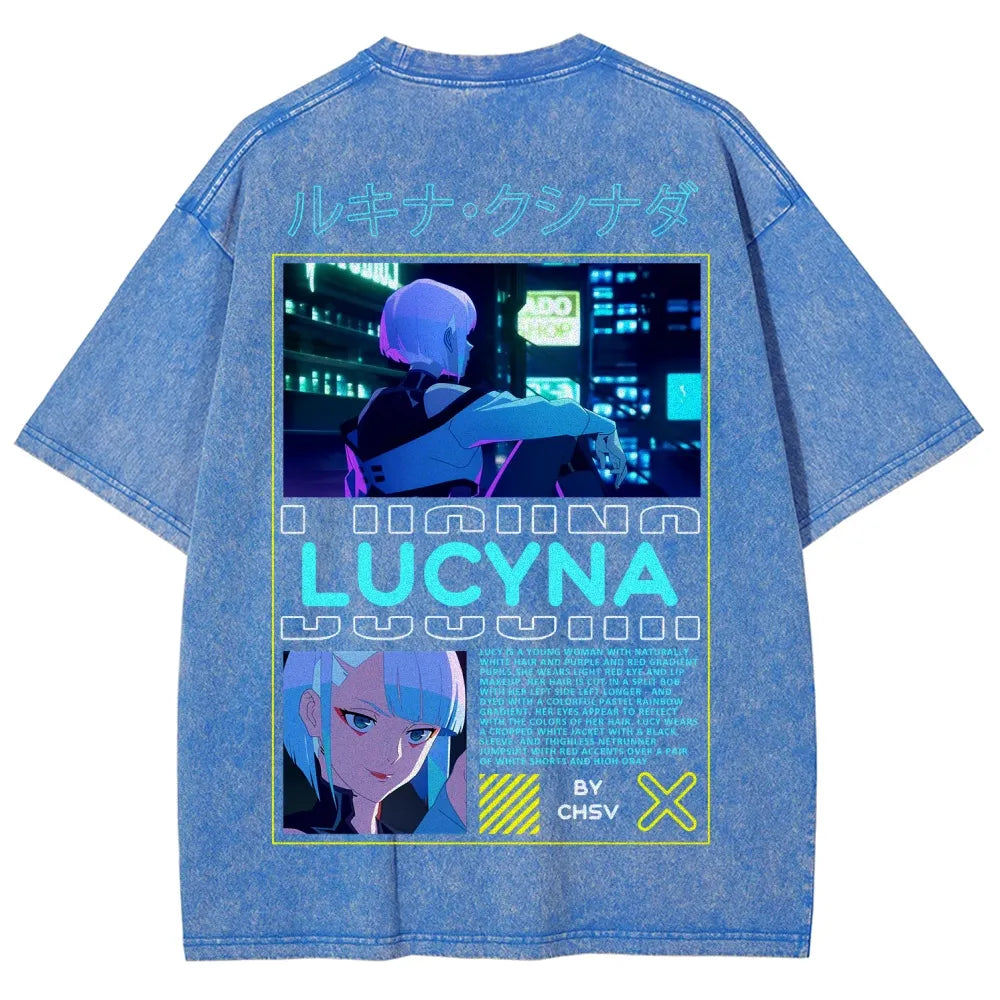 Cyberpunk Unisex Fit Washed T-Shirt 25 8 14781