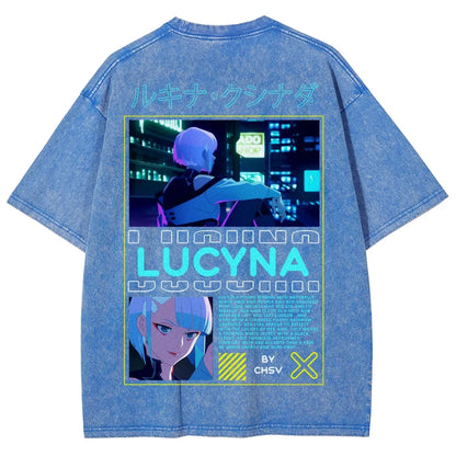 Cyberpunk Unisex Fit Washed T-Shirt 25 8 14781
