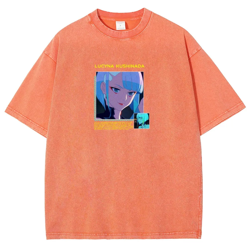 Cyberpunk Unisex Fit Washed T-Shirt 25 8 14781