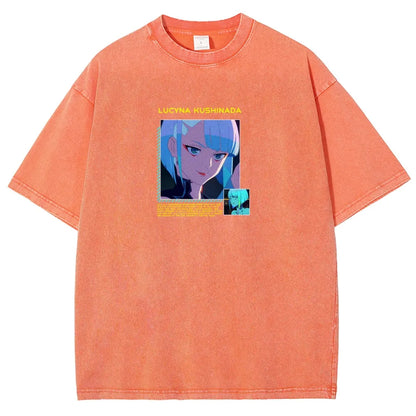 Cyberpunk Unisex Fit Washed T-Shirt 25 8 14781