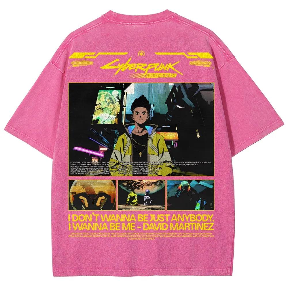 Cyberpunk Unisex Fit Washed T-Shirt 25 8  1212