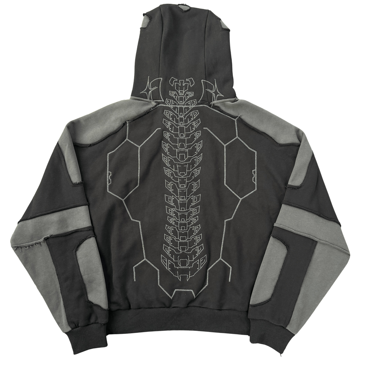 ZERO HOODIE V3 - CHARCOAL - (REFLECTIVE)