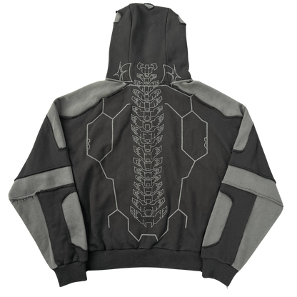 ZERO HOODIE V3 - CHARCOAL - (REFLECTIVE)
