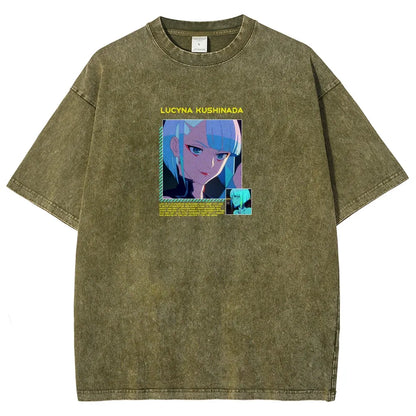Cyberpunk Unisex Fit Washed T-Shirt 25 8 14781