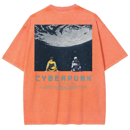Cyberpunk Unisex Fit Washed T-Shirt 26 1  464