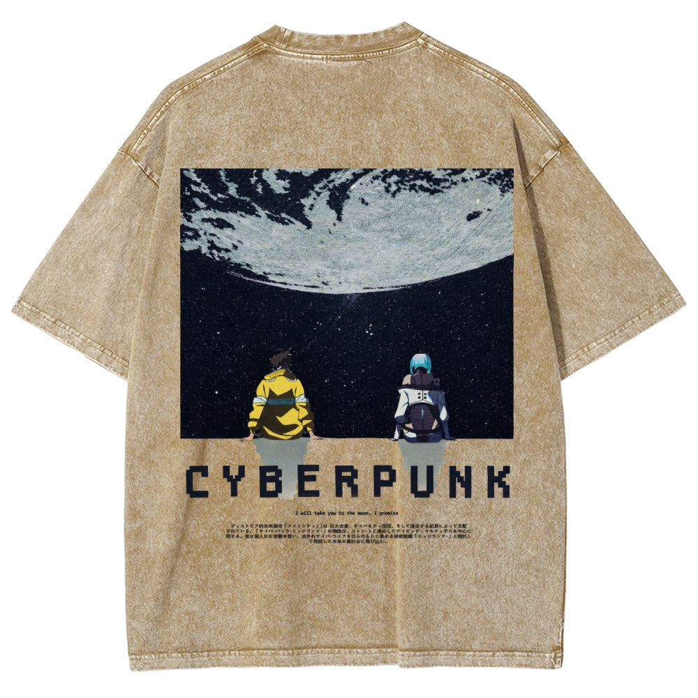 Cyberpunk Unisex Fit Washed T-Shirt 26 1  464