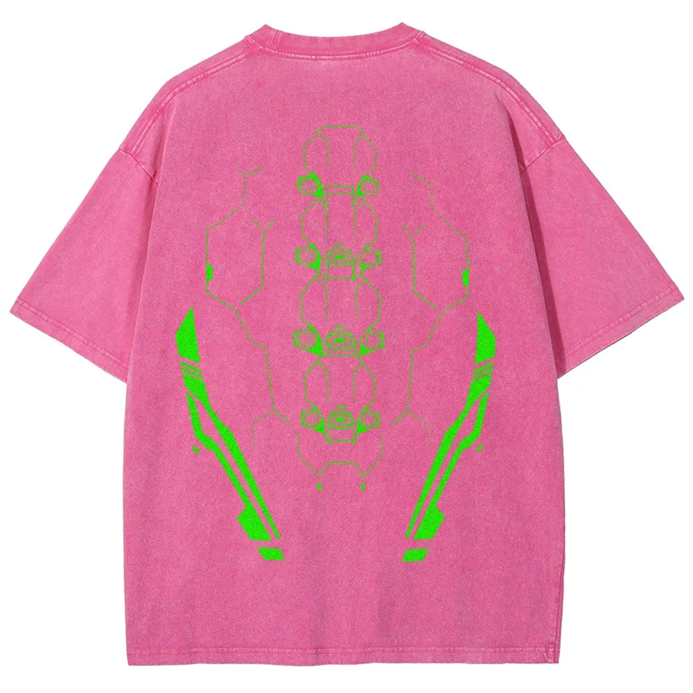 Cyberpunk Unisex Fit Washed T-Shirt 25 8 14597