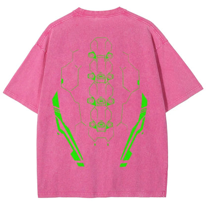 Cyberpunk Unisex Fit Washed T-Shirt 25 8 14597