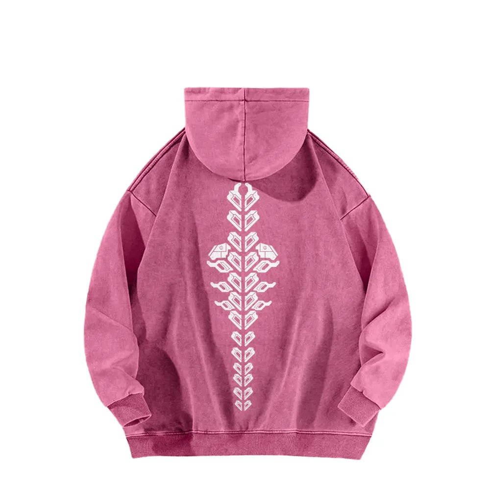Cyberpunk: Edgerunners Casual Washed Hoodie 25 8 14758