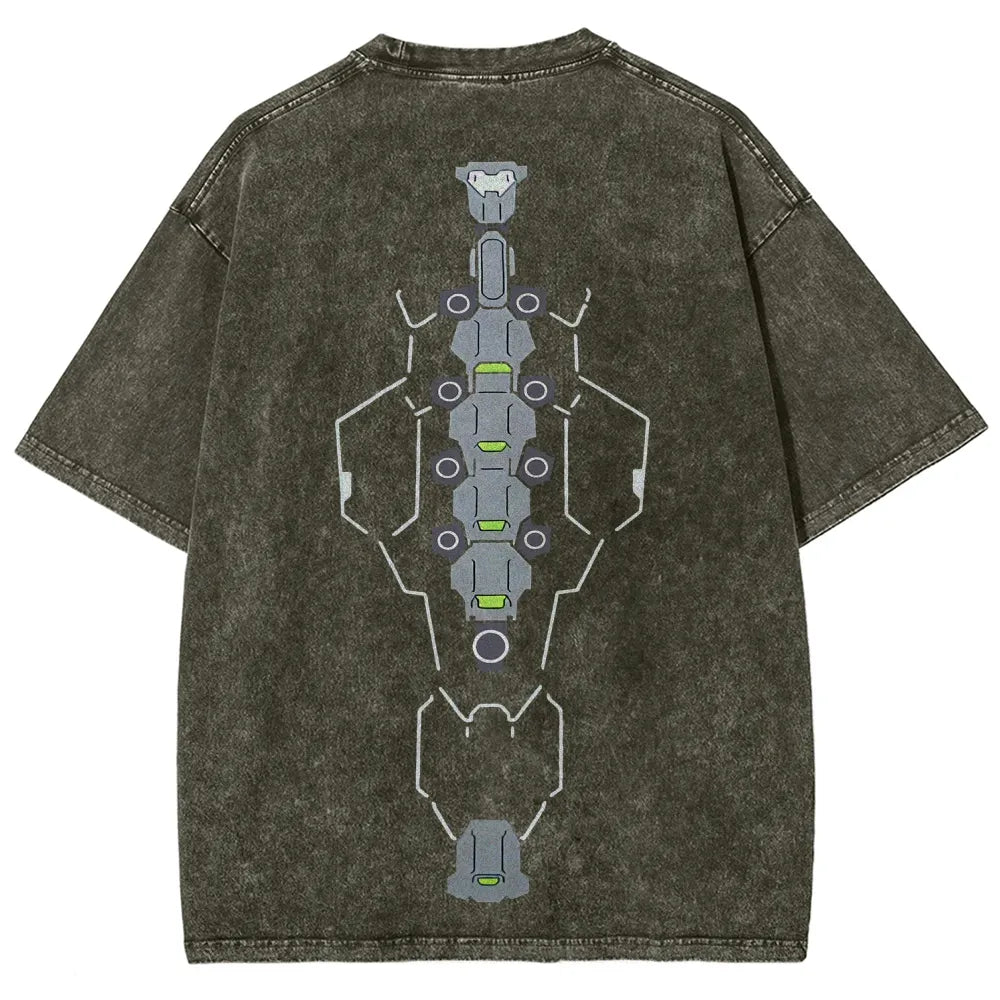 Cyberpunk Unisex Fit Washed T-Shirt 2511  4565