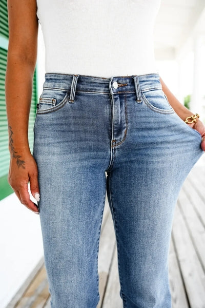 ✨HOT SALE 80% OFF👖New Tummy Control Bootcut Jeans