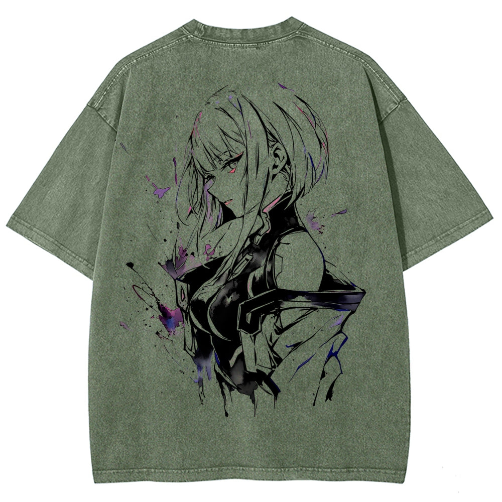 Cyberpunk Unisex Fit Washed T-Shirt 2511 149