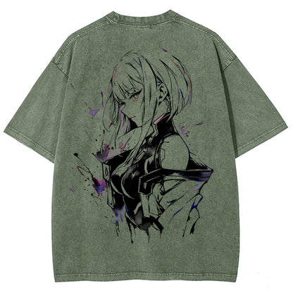 Cyberpunk Unisex Fit Washed T-Shirt 2511 149