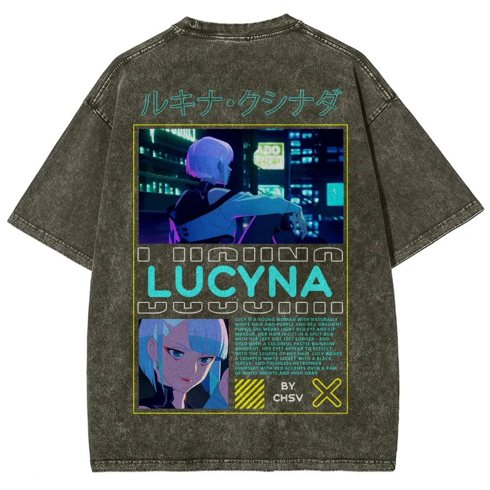 Cyberpunk Unisex Fit Washed T-Shirt 25 8 14781