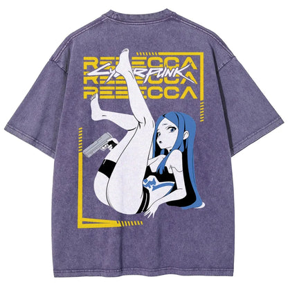 Cyberpunk Unisex Fit Washed T-Shirt 25 8 15999