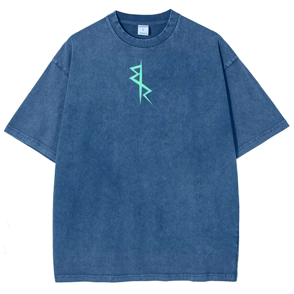 Cyberpunk Edgerunner Unisex Fit Washed T-Shirt 25 9  6622