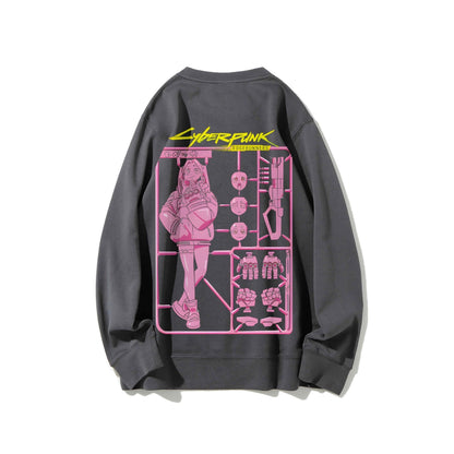 Cyberpunk: Edgerunners Casual Crewneck Sweatshirt 25 8 11283