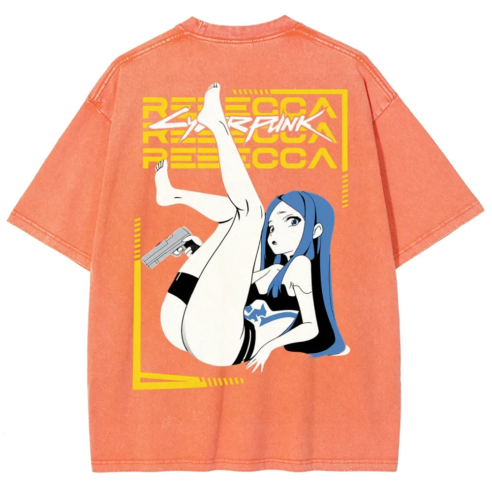 Cyberpunk Unisex Fit Washed T-Shirt 25 8 15999