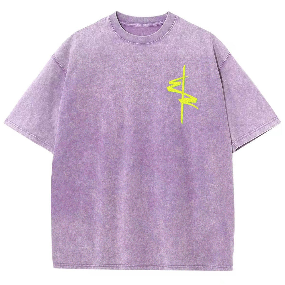 Cyberpunk Unisex Fit Washed T-Shirt 2511  4565