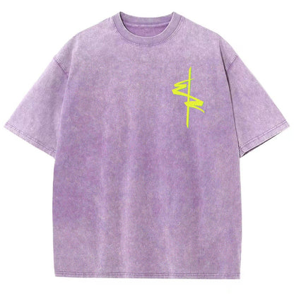 Cyberpunk Unisex Fit Washed T-Shirt 2511  4565