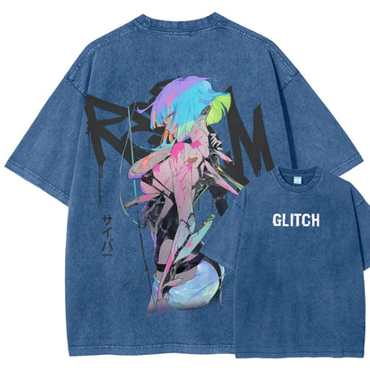 Cyberpunk Unisex Fit Washed T-Shirt 25 7 36872
