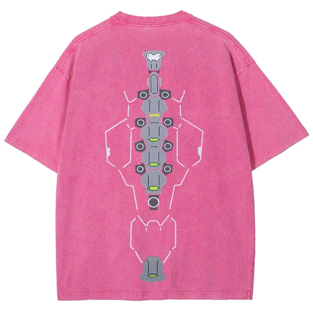 Cyberpunk Unisex Fit Washed T-Shirt 2511  4565