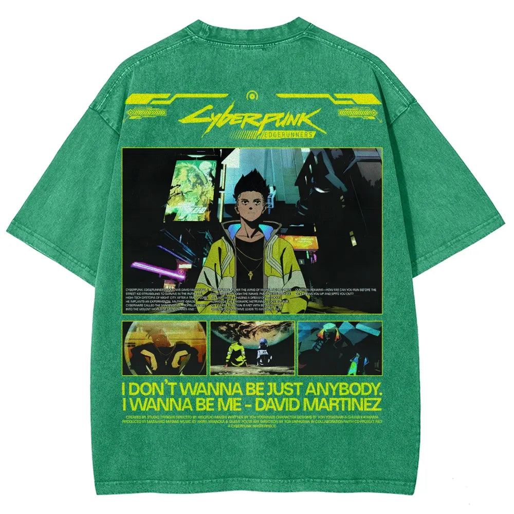 Cyberpunk Unisex Fit Washed T-Shirt 25 8  1212