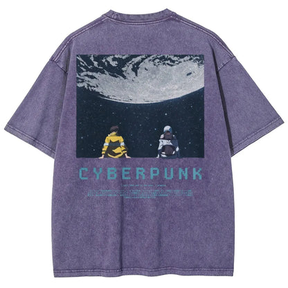 Cyberpunk Unisex Fit Washed T-Shirt 26 1  464