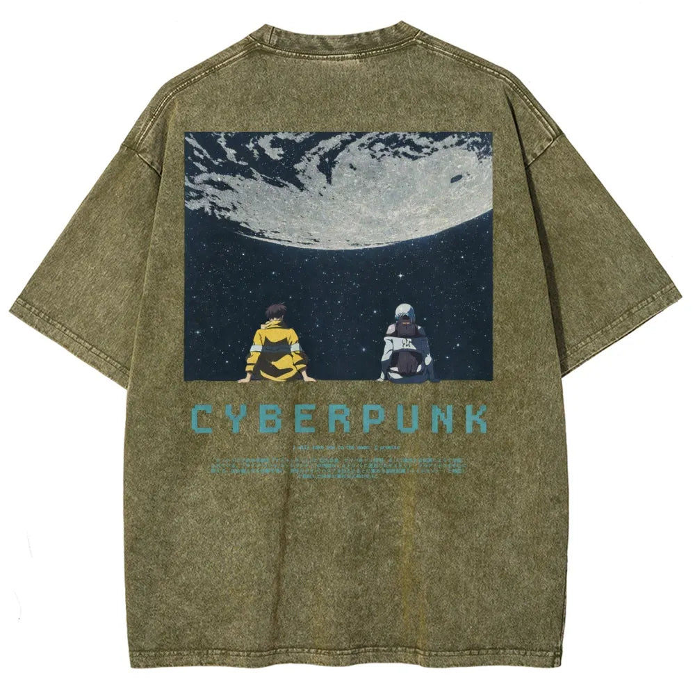 Cyberpunk Unisex Fit Washed T-Shirt 26 1  464