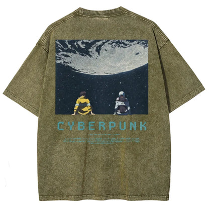 Cyberpunk Unisex Fit Washed T-Shirt 26 1  464
