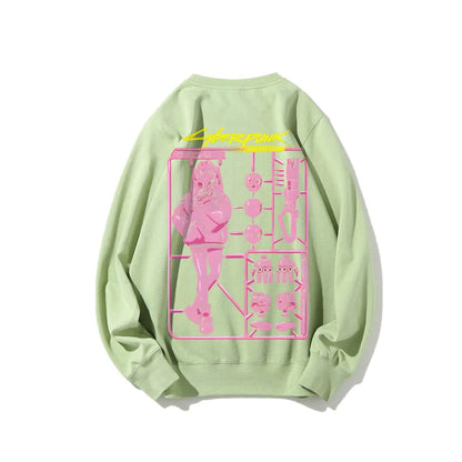 Cyberpunk: Edgerunners Casual Crewneck Sweatshirt 25 8 11283