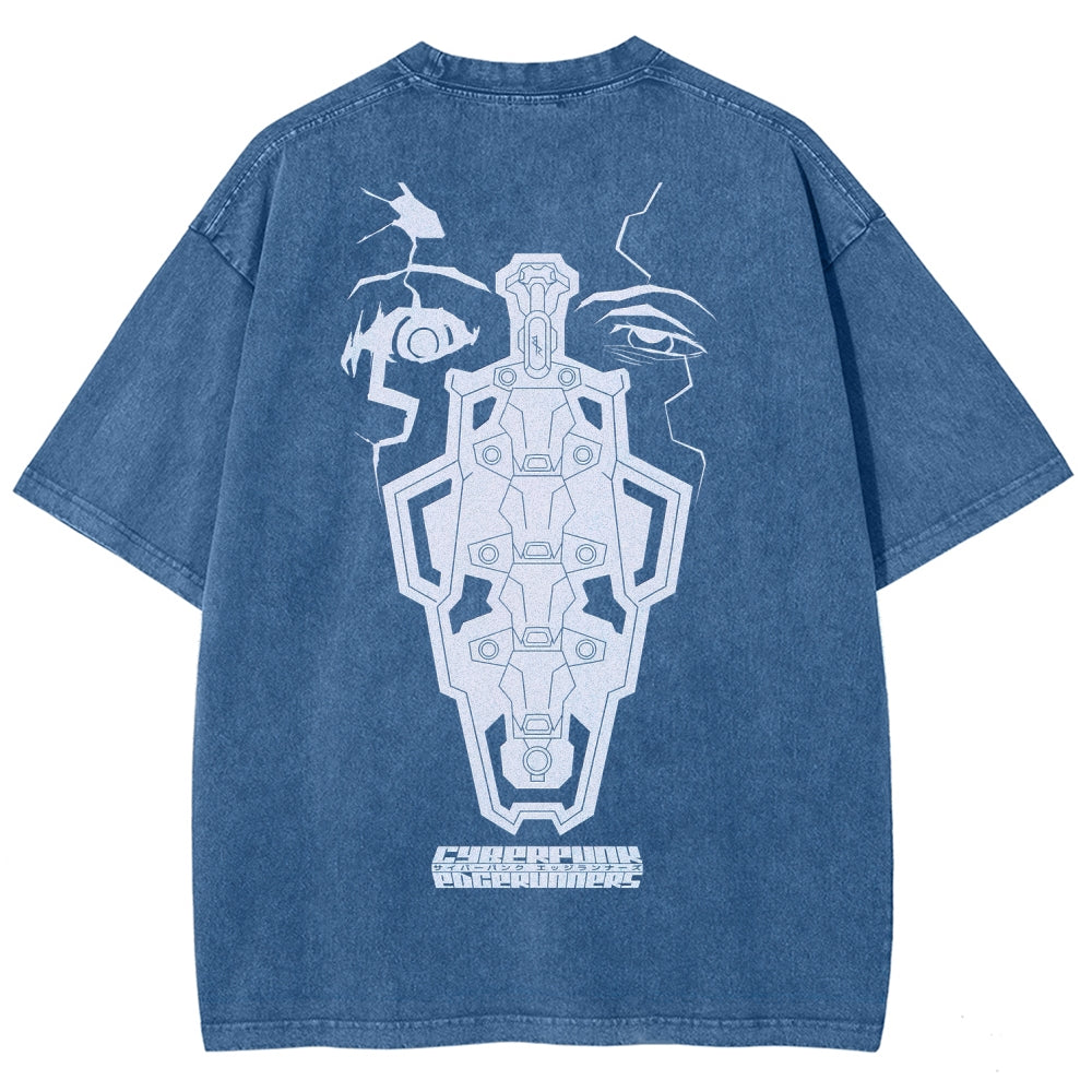 Cyberpunk Edgerunners Unisex Fit Washed T-Shirt 25 9 12 86