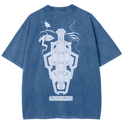 Cyberpunk Edgerunners Unisex Fit Washed T-Shirt 25 9 12 86