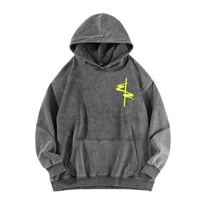 Cyberpunk Unisex washed sweatshirts 2511  4559