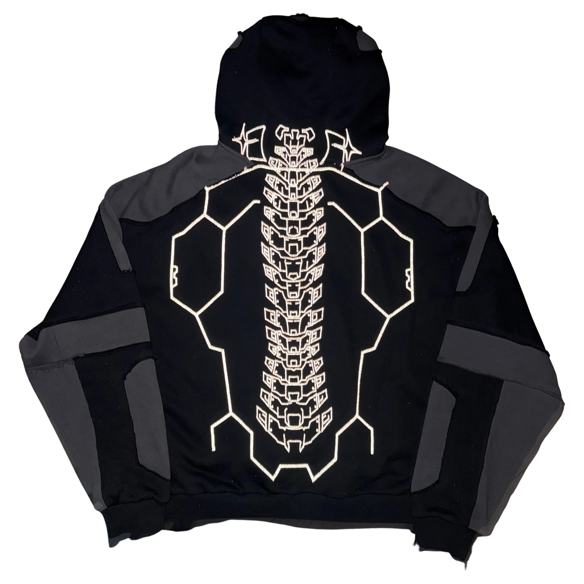 ZERO HOODIE V3 - CHARCOAL - (REFLECTIVE)