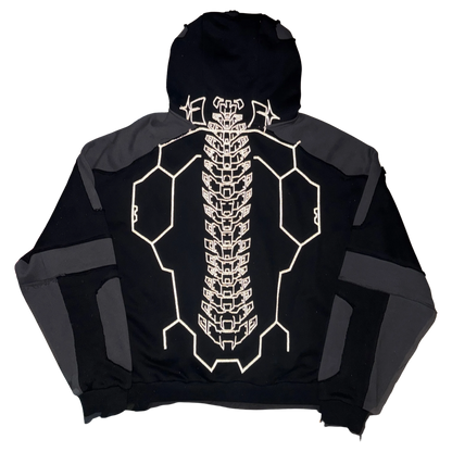 ZERO HOODIE V3 - CHARCOAL - (REFLECTIVE)