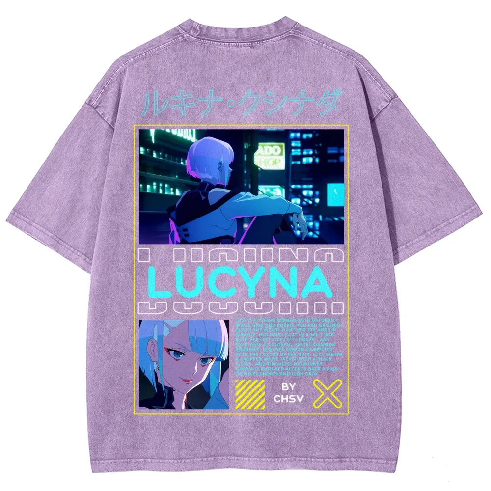 Cyberpunk Unisex Fit Washed T-Shirt 25 8 14781