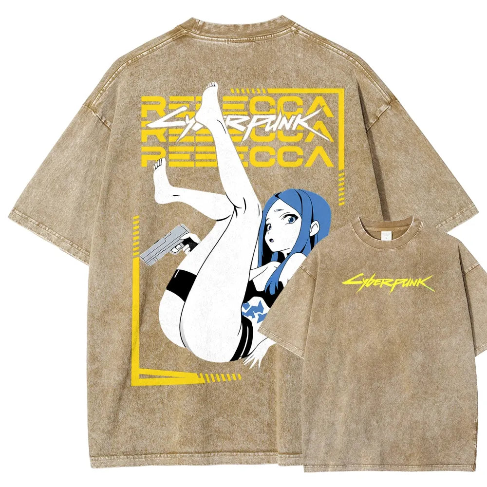 Cyberpunk Unisex Fit Washed T-Shirt 25 8 15999