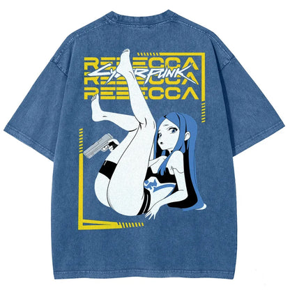 Cyberpunk Unisex Fit Washed T-Shirt 25 8 15999