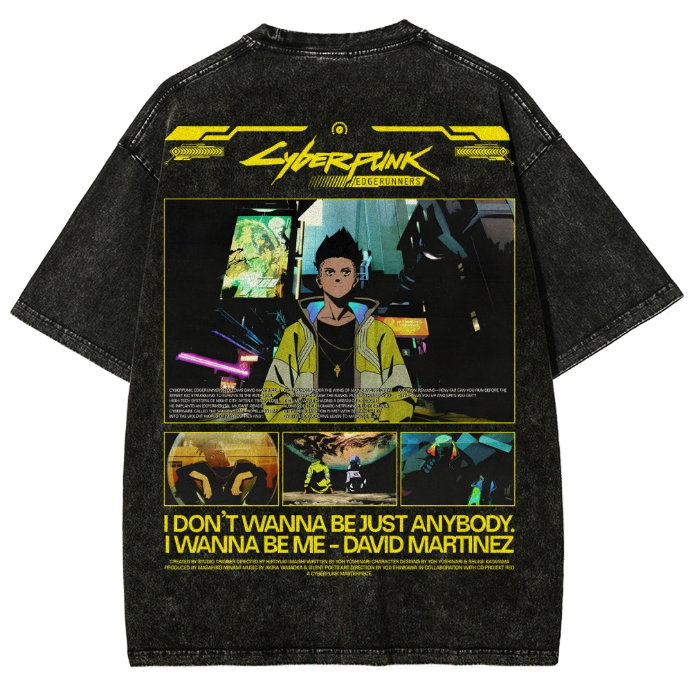 Cyberpunk Unisex Fit Washed T-Shirt 25 8  1212